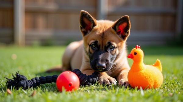 Quels jouets testés pour malinois offrent résistance et stimulation ?